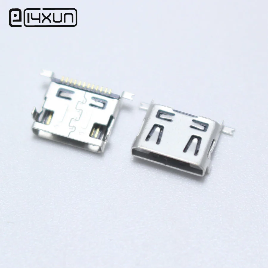 4 шт. SMD USB гнездовой разъем 12-контактный интерфейс передачи данных AF печатная
