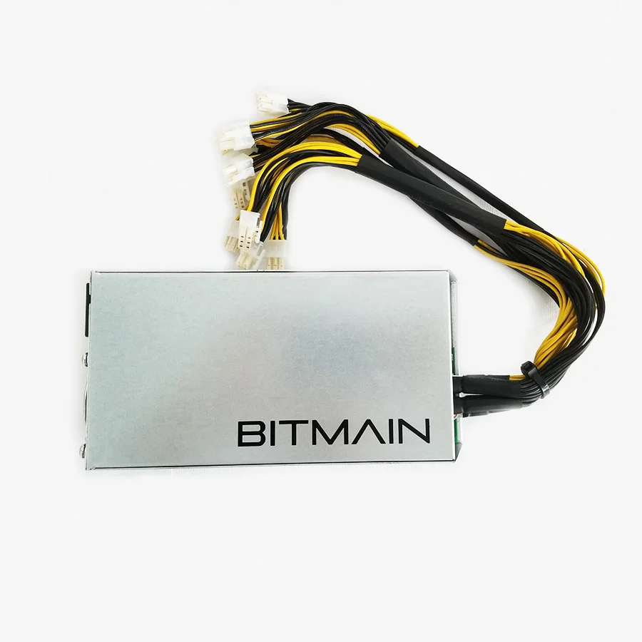 Новый Bitmain Antminer APW3 + PSU 6PIN * 10 оригинальный источник питания для D3 S9 L3 и BAIKAL x10 1600W в