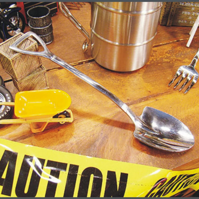 Винтажная кухонная фермерская лопата ложка металлическая маленькая для торта