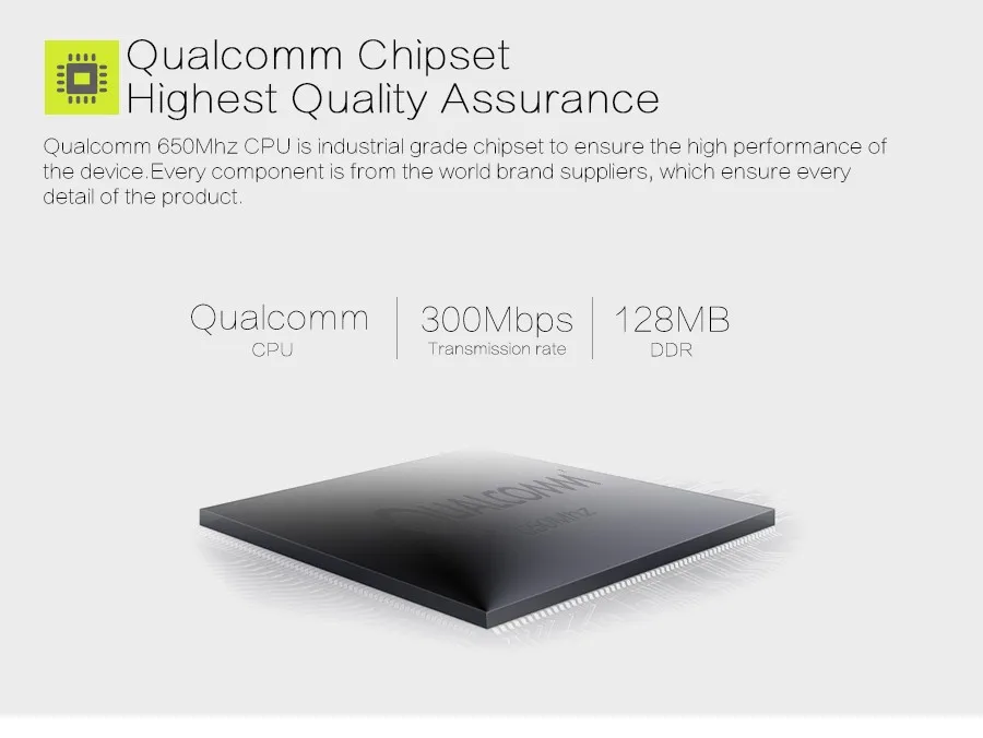 COMFAST CF-WR615N 300 Мбит/с беспроводной Wifi маршрутизатор 128DDR AC аутентификация беспроводной маршрутизатор с 2* 7dBi wifi антенна и 5* RJ45 порт