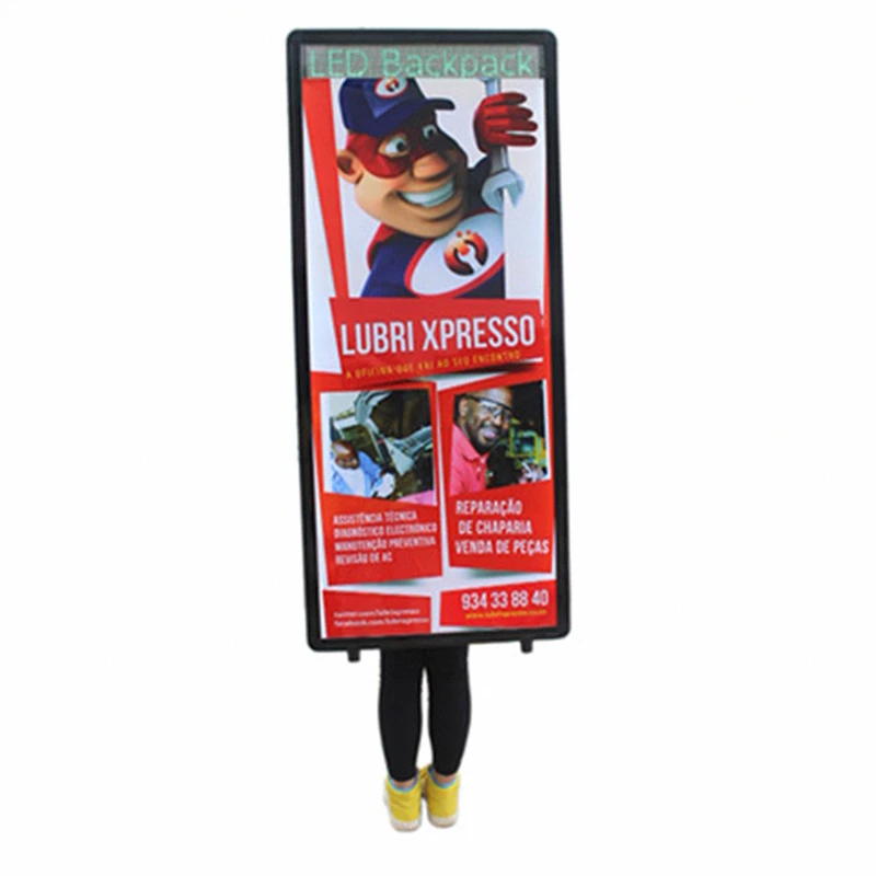 2017 Новый человеческий односторонний светодиодный рекламный щит движущийся MSG