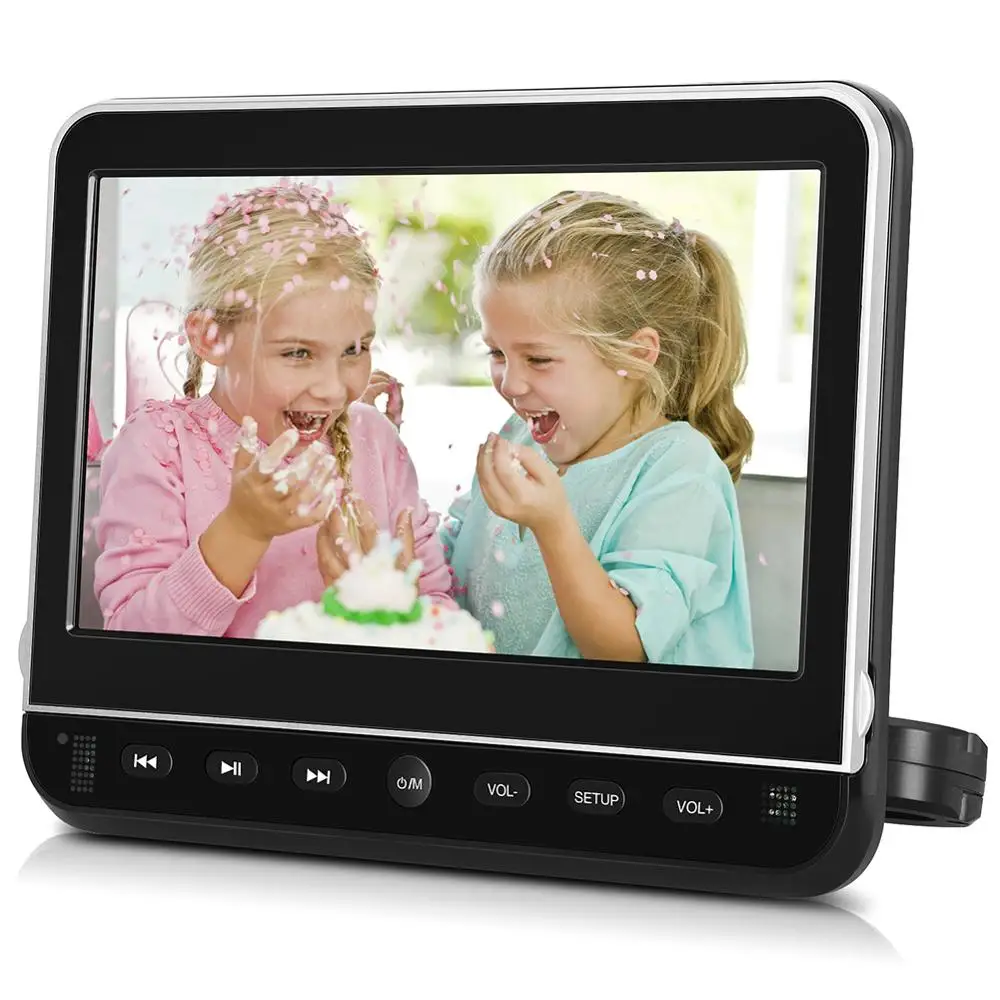 Тыква 10 1 ''Автомобильный подголовник монитор DVD видео плеер USB/SD/HDMI/IR/FM TFT LCD