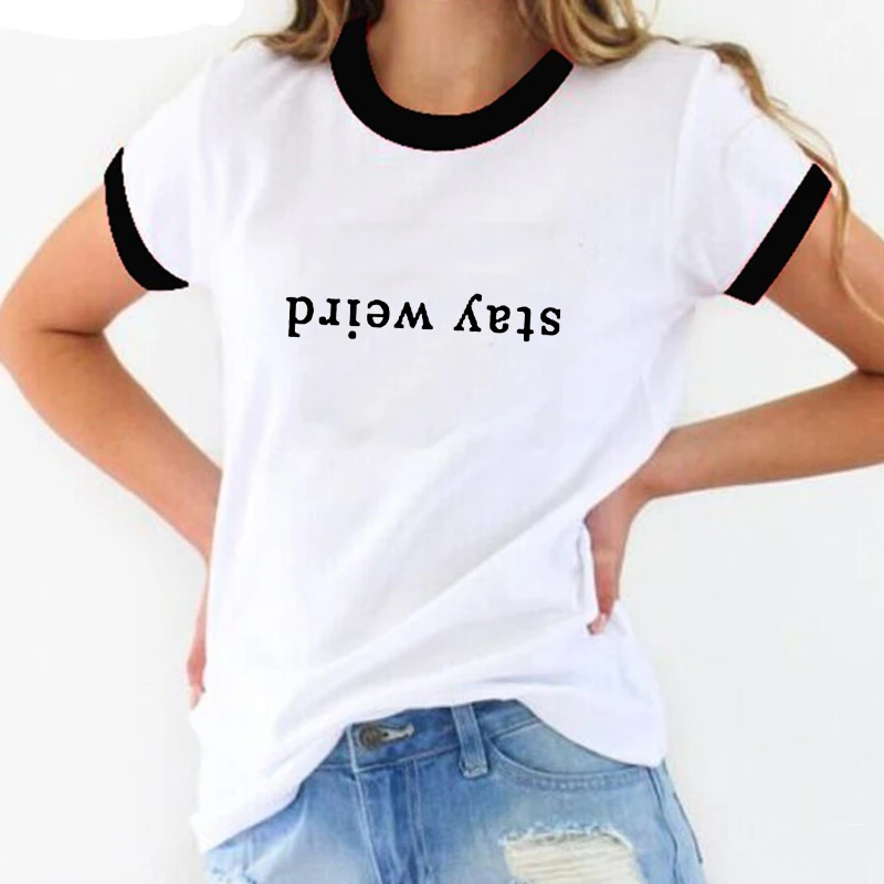 Футболка женская с забавным рисунком пикантная забавная хлопковая рубашка белым