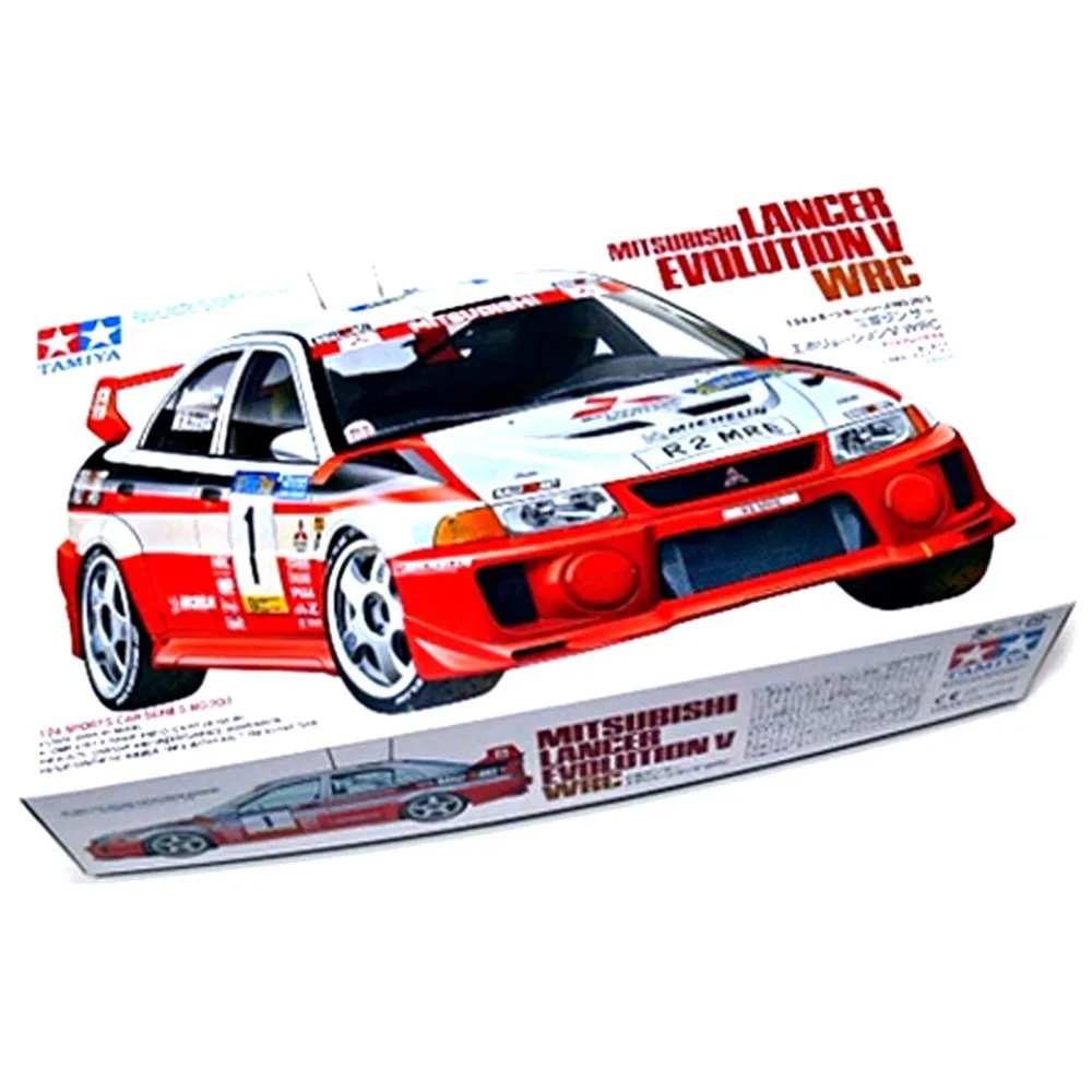 OHS Tamiya 24203 1/24 Lancer Evolution V WRC Scale Assembly Car Model Building Kits G | Игрушки и хобби