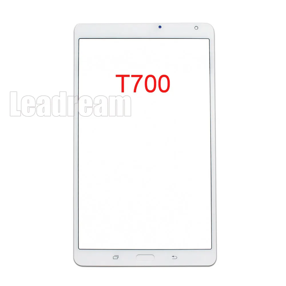 30 шт./лот DHL для Samsung Galaxy Tab S 8. 0 T700 T705 Переднее стекло внешняя панель экрана Замена