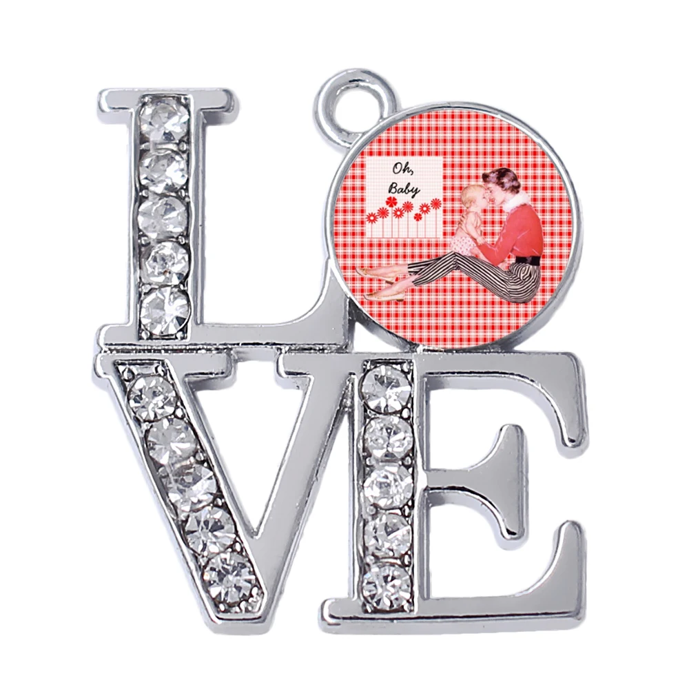 New Arrival Stylish Mother And Baby Best Friendship Forever Love Mothers Day Jewelry Decoration Pendants Charm For Young Mum | Украшения и