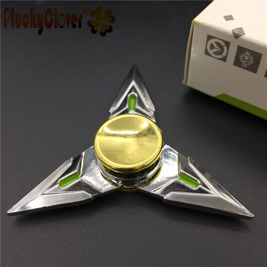 1 шт. треугольные блесны ниндзя из металла увеличивающие фокус Tri spinner Naruto Edc