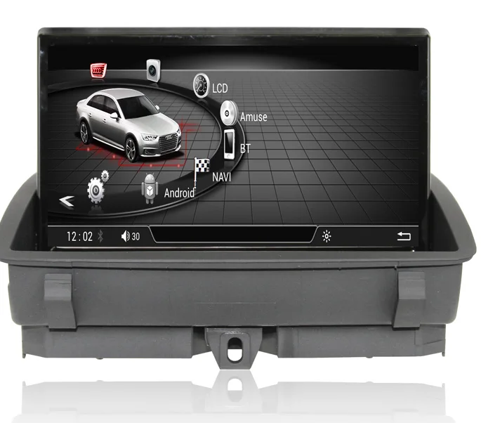 Android 7,1 автомобильный мультимедийный плеер для Audi Q3 2013- 2 Гб ОЗУ 32 Гб ПЗУ MMI 3g с gps навигацией стерео