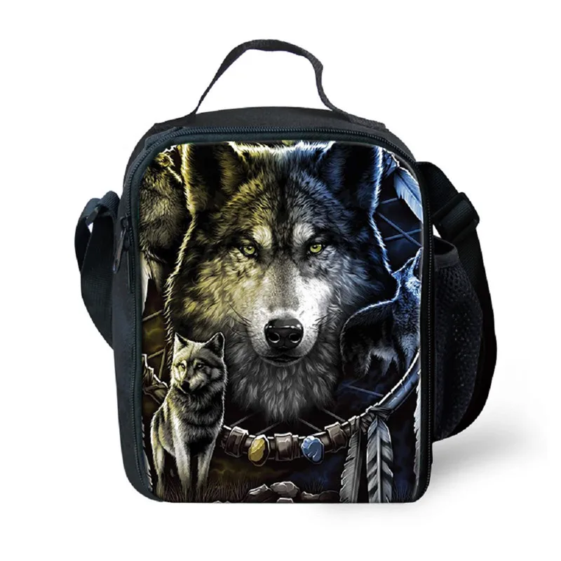 FORUDESIGNS/3D животных волк печати школьные сумки для детей 3 шт./компл. школьный рюкзак, студенческий рюкзак, рюкзак начальная школа книга сумки для мальчиков классная сумка - Цвет: P5382G