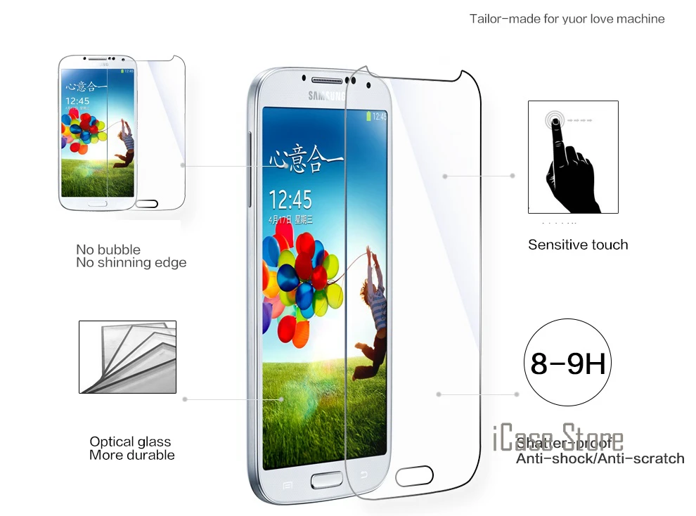 Защитная пленка из закаленного стекла премиум класса для samsung galaxy note 2 3 4 5 note3 note4