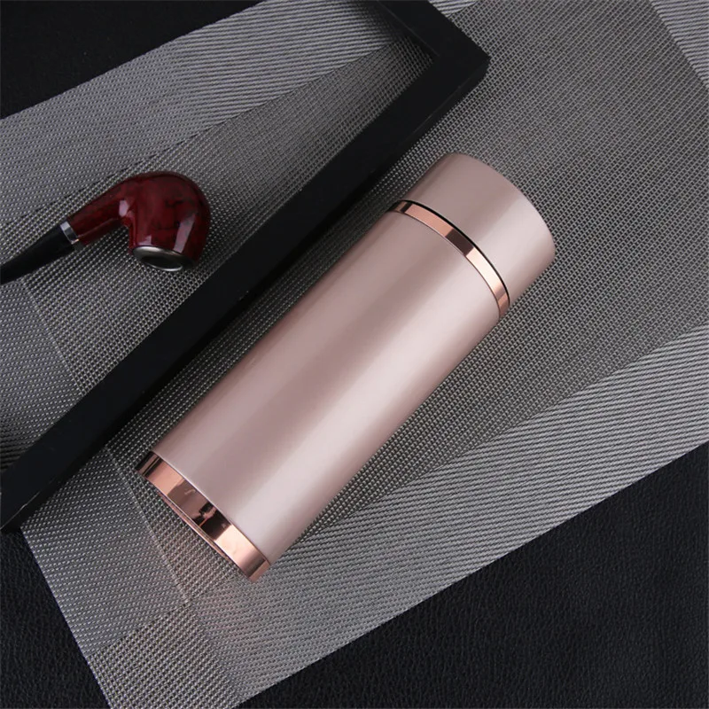 

Stainless Steel Vacuum Flasks 380ml High-end Business Thermos Cup Coffee Tea Milk Travel Mug Thermo Bottle Gifts Thermocup