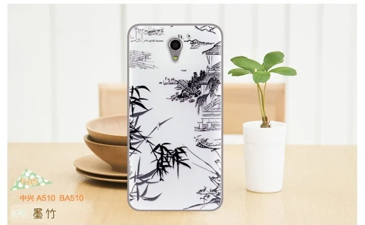 For ZTE Blade A510 BA510 phone bag pouch high quality fashion Soft TPU silicone painting back case cover YH-1 |