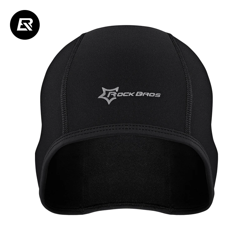 ROCKBROS Зимняя Теплая Лыжная шапка для спорта на открытом воздухе велосипедная