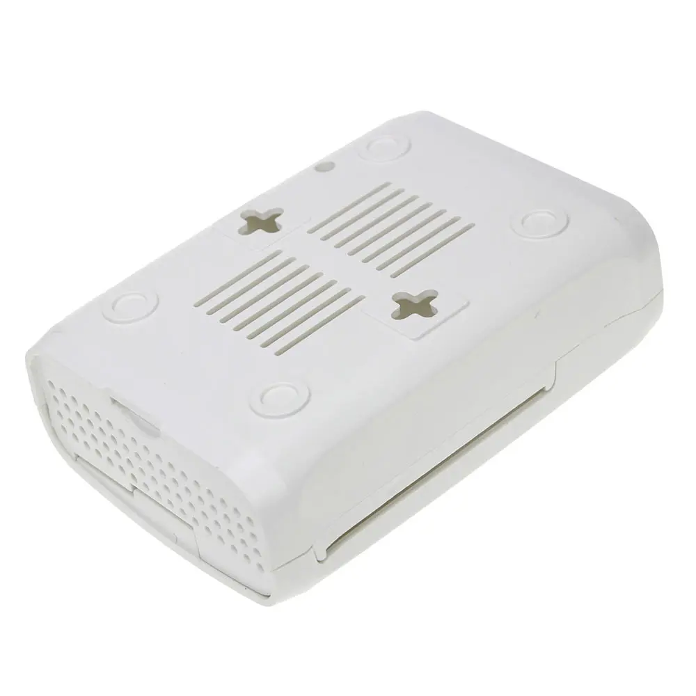 Для Raspberry Pi 2/3 чехол с охлаждающим вентилятором для Raspberry Pi Модель B Plus+ закрытый прозрачный чехол - Цвет: only case