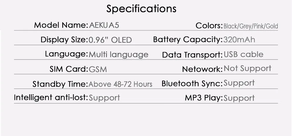 Ультра тонкий AEKU A5 для студентов и детей с низким уровнем радиации Bluetooth Dialer MP3 плеер многоязычный металлический дизайн