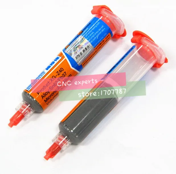 

Brand New 1pcs 100% Hong Kong MECHANIC XG-40 BGA Solder Flux Paste Soldering Tin Cream Sn63/Pb37 25-45um XG-Z40 10CC