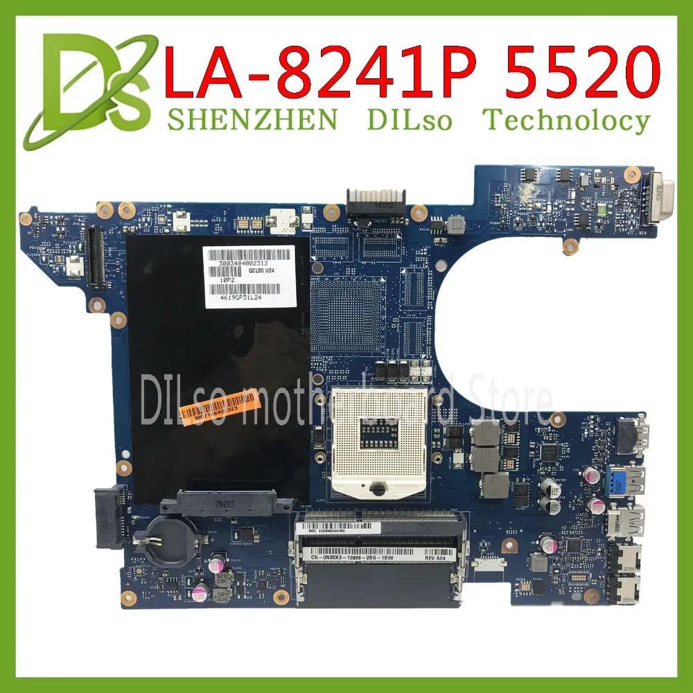 KEFU QCL00 LA-8241P материнская плата для dell Inspiron 15R 5520 7520 5520 материнская плата для ноутбука оригинальная материнская плата протестированная работа