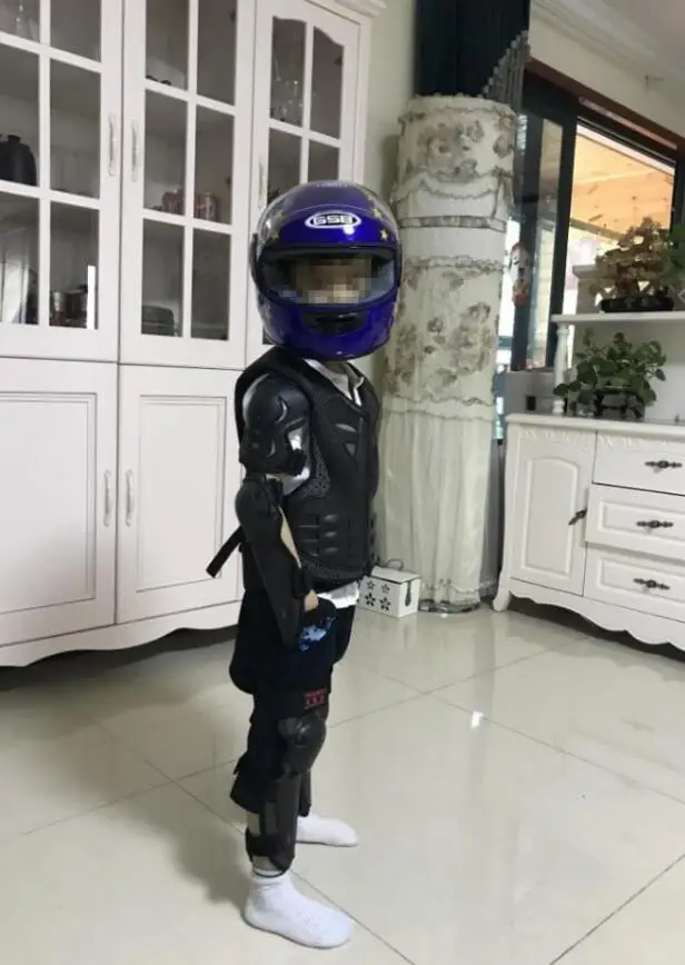 SX081 детский мотоциклетный доспех защита от падения защитный костюм коленный