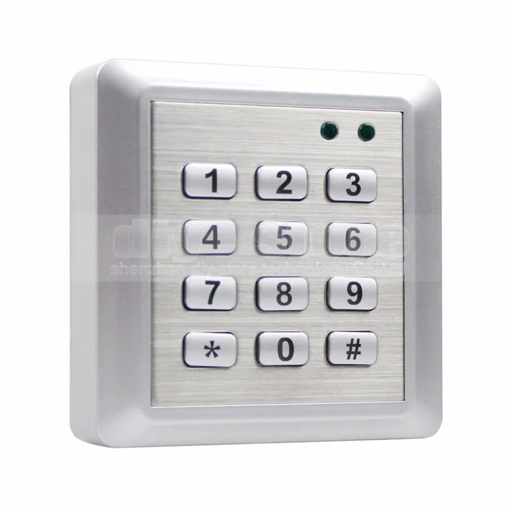 DIYSECUR водонепроницаемый RFID считыватель система контроля доступа полный комплект