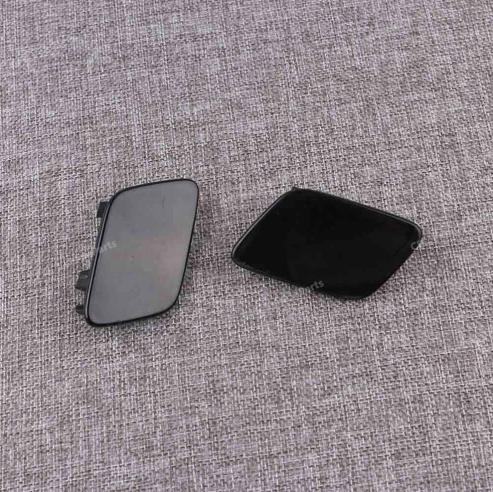 Пара насадок для омывателя переднего бампера L R Струйная Крышка Неокрашенная