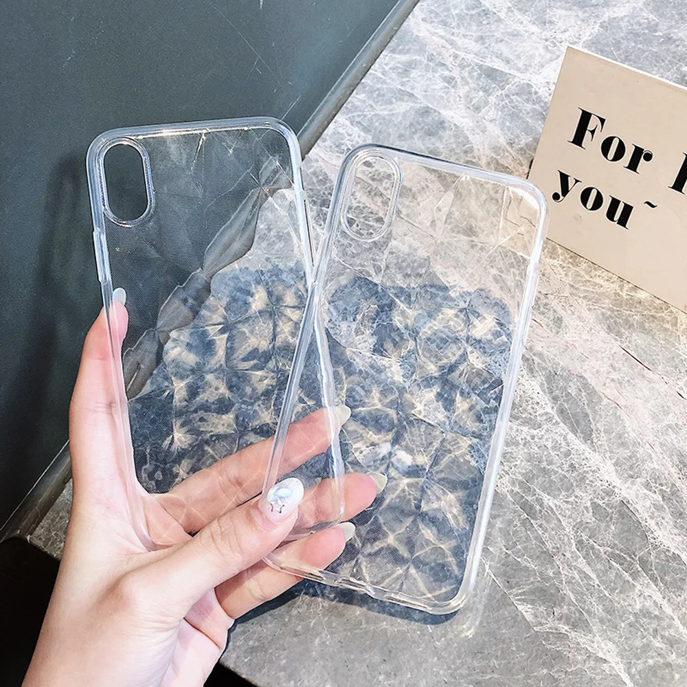 Heyytle 3D Прозрачные со стразами чехол для телефона iPhone 8 7 6 6s Plus X XS max XR прозрачные