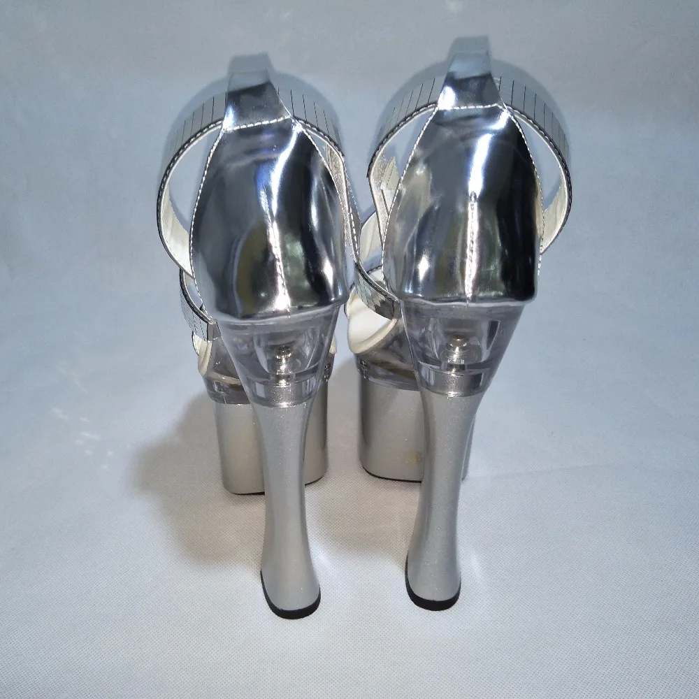 Летние женские туфли на высоком каблуке 7 дюймов сандалии для танцев шесте