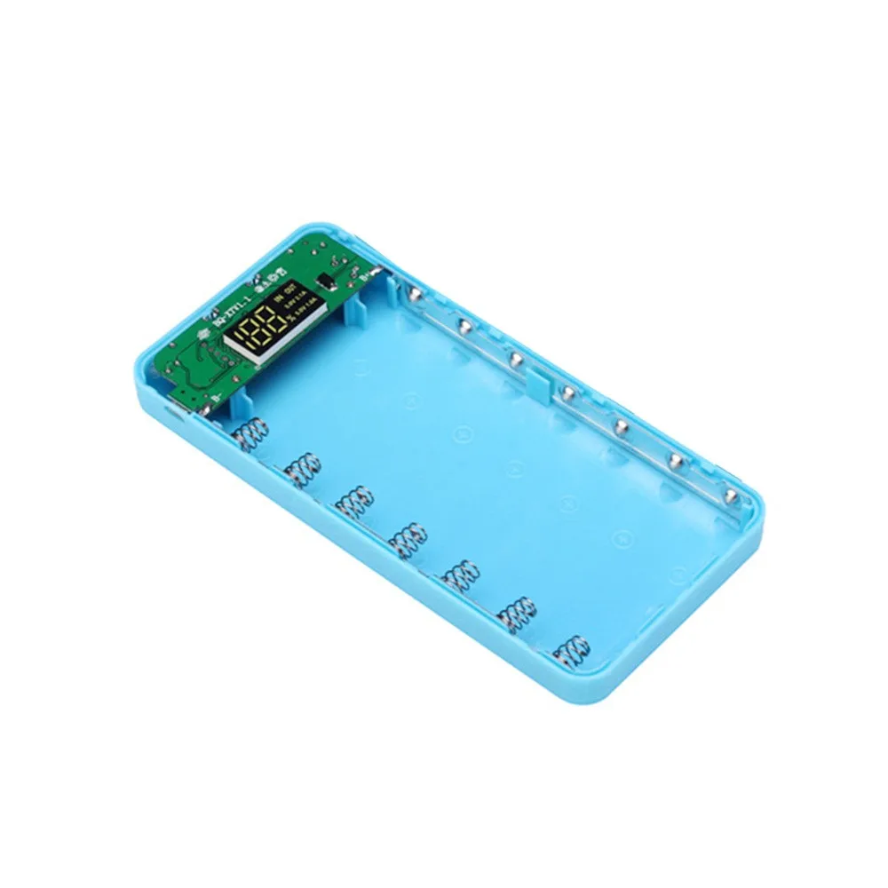 Vovotrade 5 V 2.1a 3 USB 7X18650 16800mA DIY Мобильный Мощность Bank Дело Комплект Батарея Зарядное