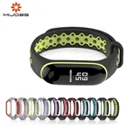 Спорт mi Band 3 ремешок на запястье спортивный силиконовый браслет для Xiaomi mi группа 3 для Xiaomi mi группа 3 band3 Смарт-часы браслет