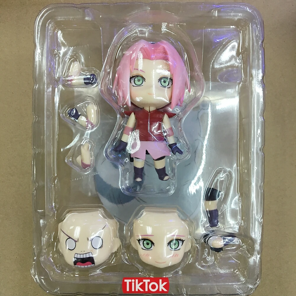 Nendoroid Naruto Shippuden Haruno Sakura 833 мультяшная игрушка фигурка Модель Кукла подарок