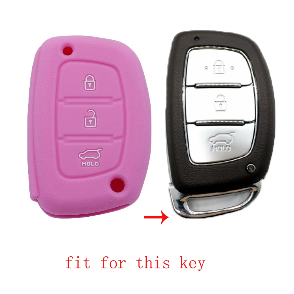 Купить 2 отправить один силиконовый чехол для ключей от машины ключница hyundai Elantra