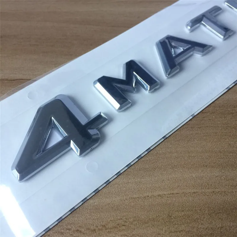 2X Лидер продаж автомобилей 3D серебро 4 Matic 4matic сзади загрузки авто эмблемы Стикеры новых и старых стиль