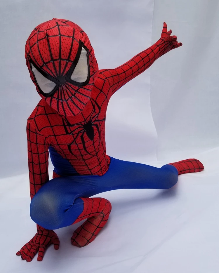Костюм для выпускного вечера с объемными персонажами из легенд Marvel Человек-паук