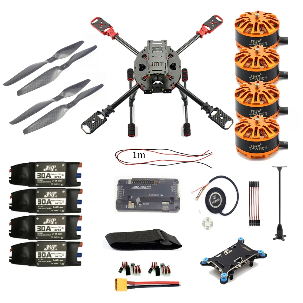 DIY Мультикоптер 2 4 GHz Aixs RC Самолеты APM2.8 M7N GPS 630 мм рамка из углеродного волокна с
