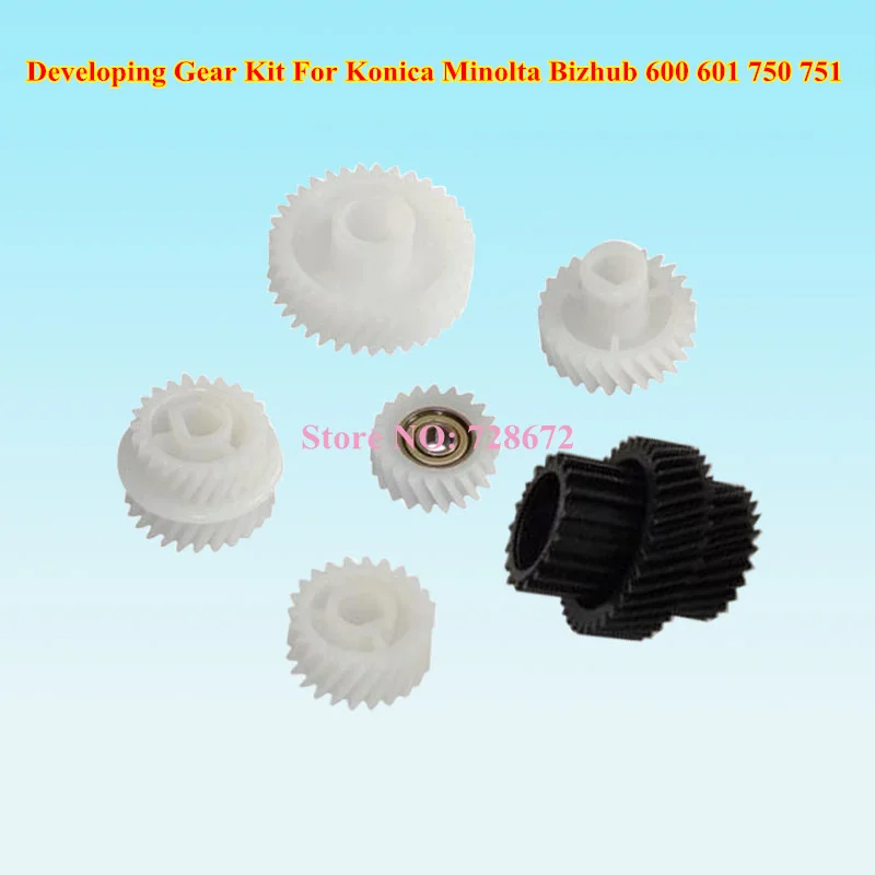 6 комплектов BH600 BH700 BH750 BH601 BH751 7272 снаряжение разработчика для Konica Minolta Bizhub 600 601 700 750
