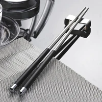 non slip stainless steel chopsticks household high temperature resistant chopsticks environmentally tableware wholesale