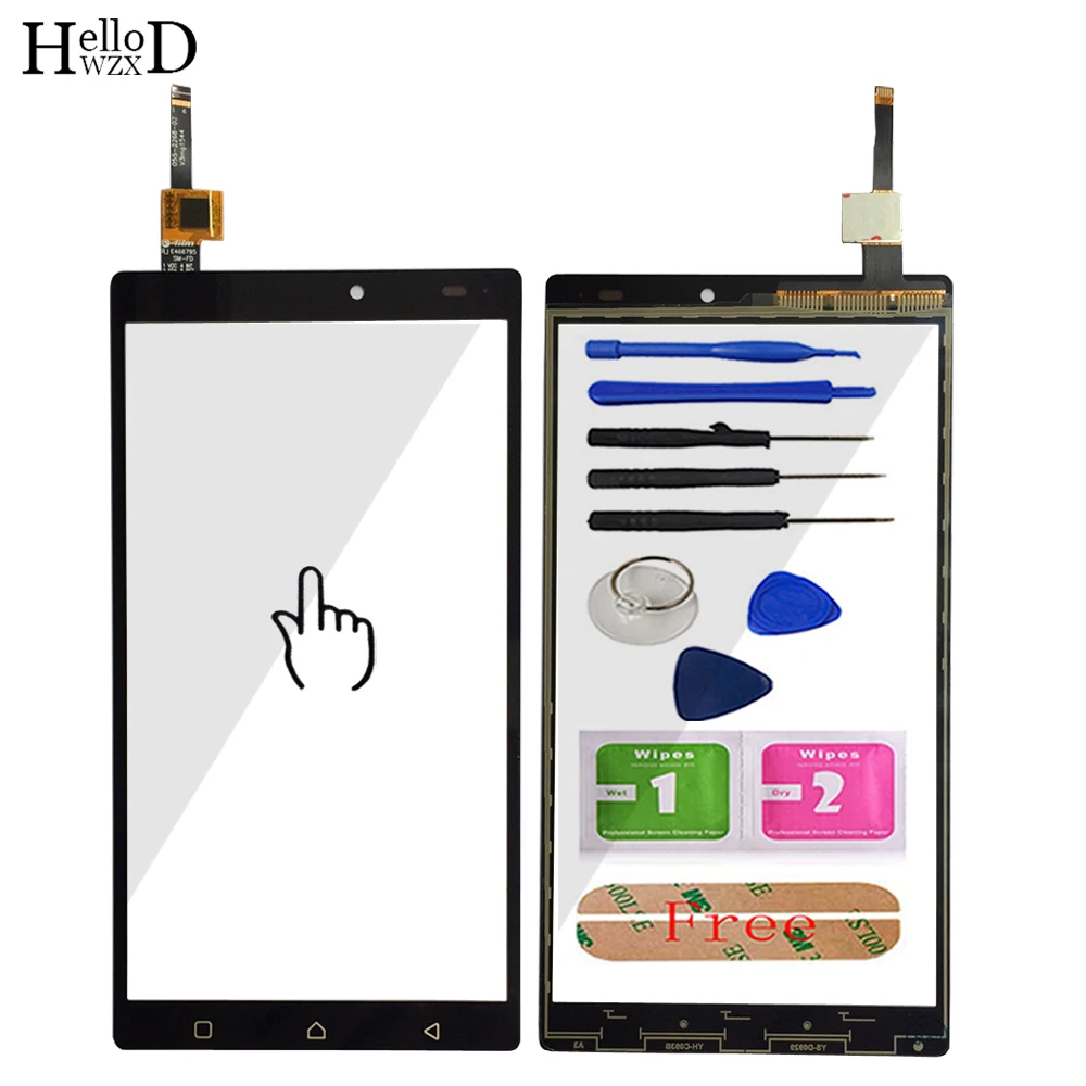 

Сенсорный экран для Lenovo Vibe K4 Note A7010a48 A7010 X3 Lite, сенсорный экран, стекло, дигитайзер, сенсорная панель, инструменты, клей