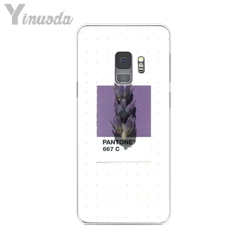 Высококачественный чехол Yinuoda Pantone для телефона Samsung S5 S4 S3 S7 edge S9 Plus S8 plus S6 |