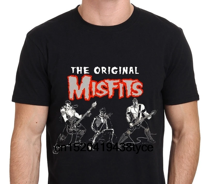 Мужская модная футболка редкая популярная Оригинальная MISFITS RIDE снова с DANZIG 28 DEC LAS