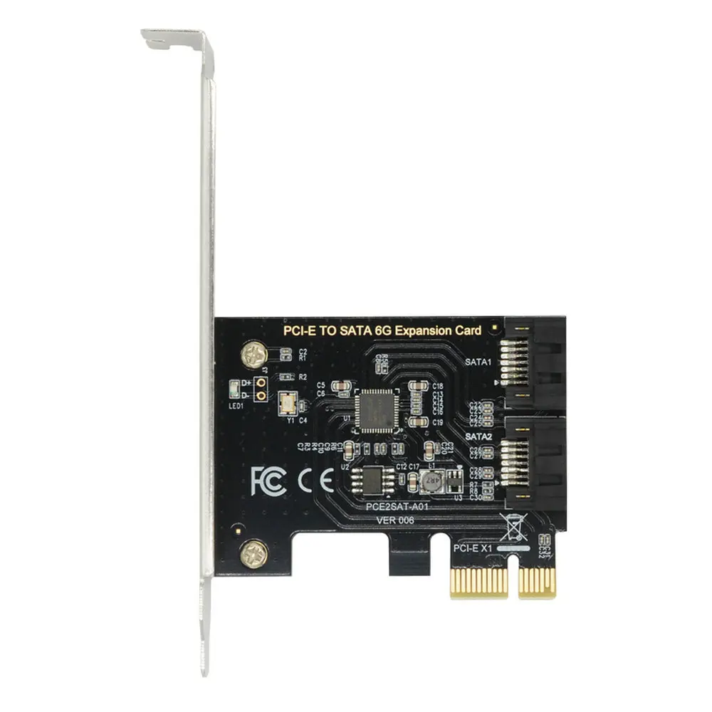 2 порта SATA3 s PCI-e/PCI Express SATA 3 контроллер усилитель карты SATA/расширения PCI E PCIE x1