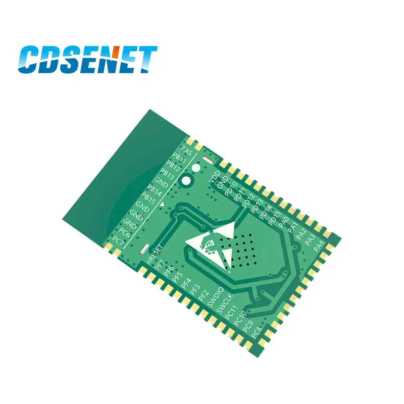 EFR32 2 4 ГГц 100 мВт SMD беспроводной модуль E76-2G4M20S 20dBm приемник передатчика GHz rf