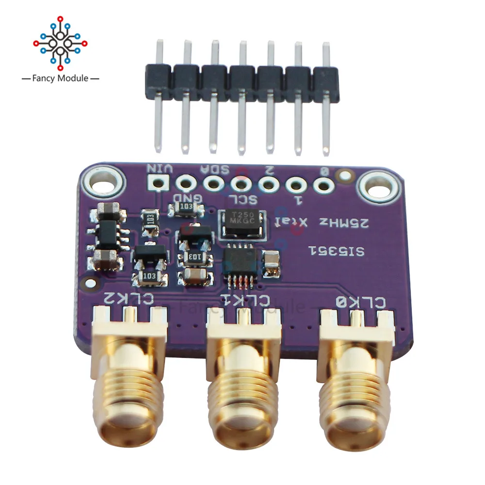 Si5351A I2C 25 МГц генератор сигналов часы Breakout Board 8 кГц 160 для Arduino|signal generator|generator signalsignal