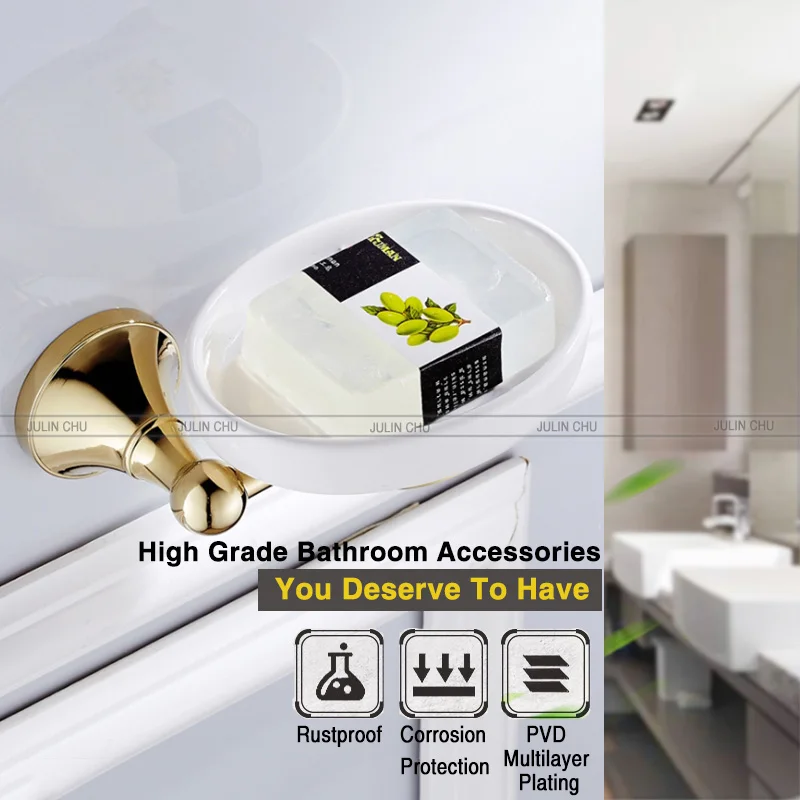 Золотые мыльницы черные настенные хромированные античные винтажные