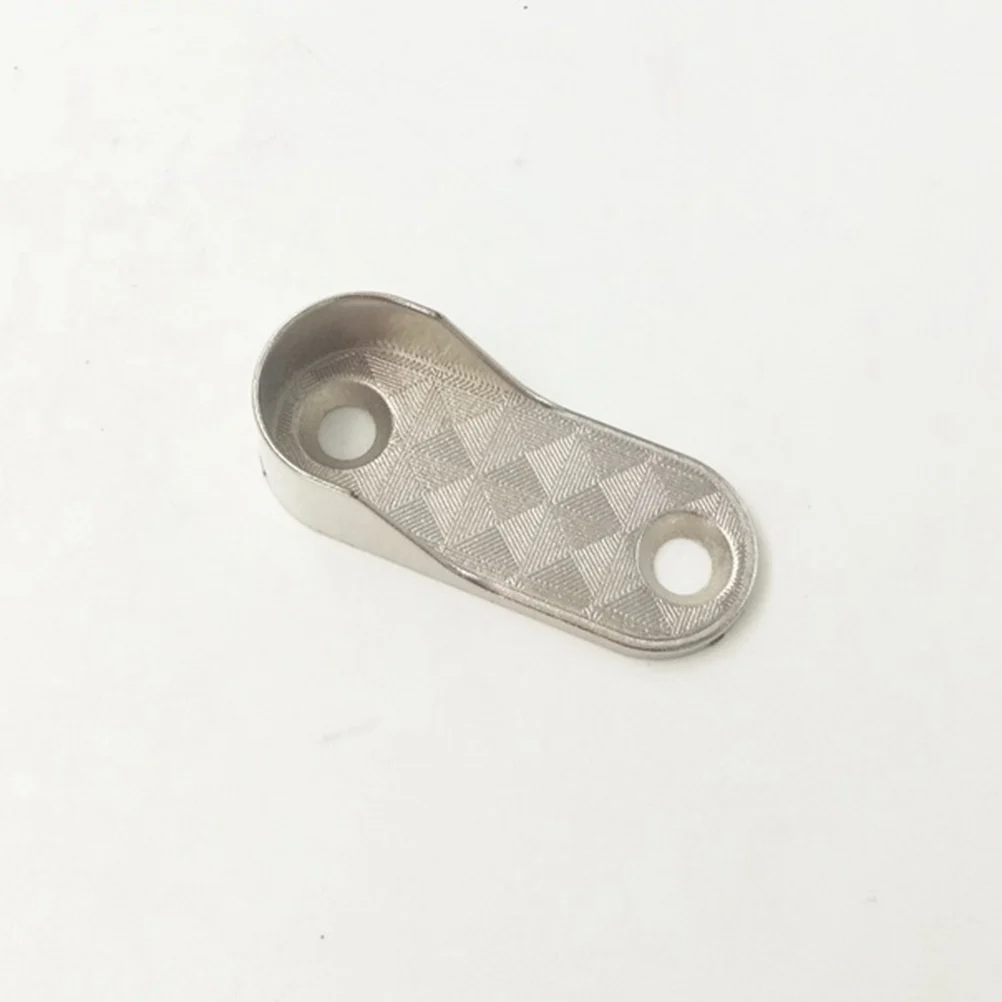 Овальный стержень для шкафа с поддержкой сверхмощного винта торцевой держатель
