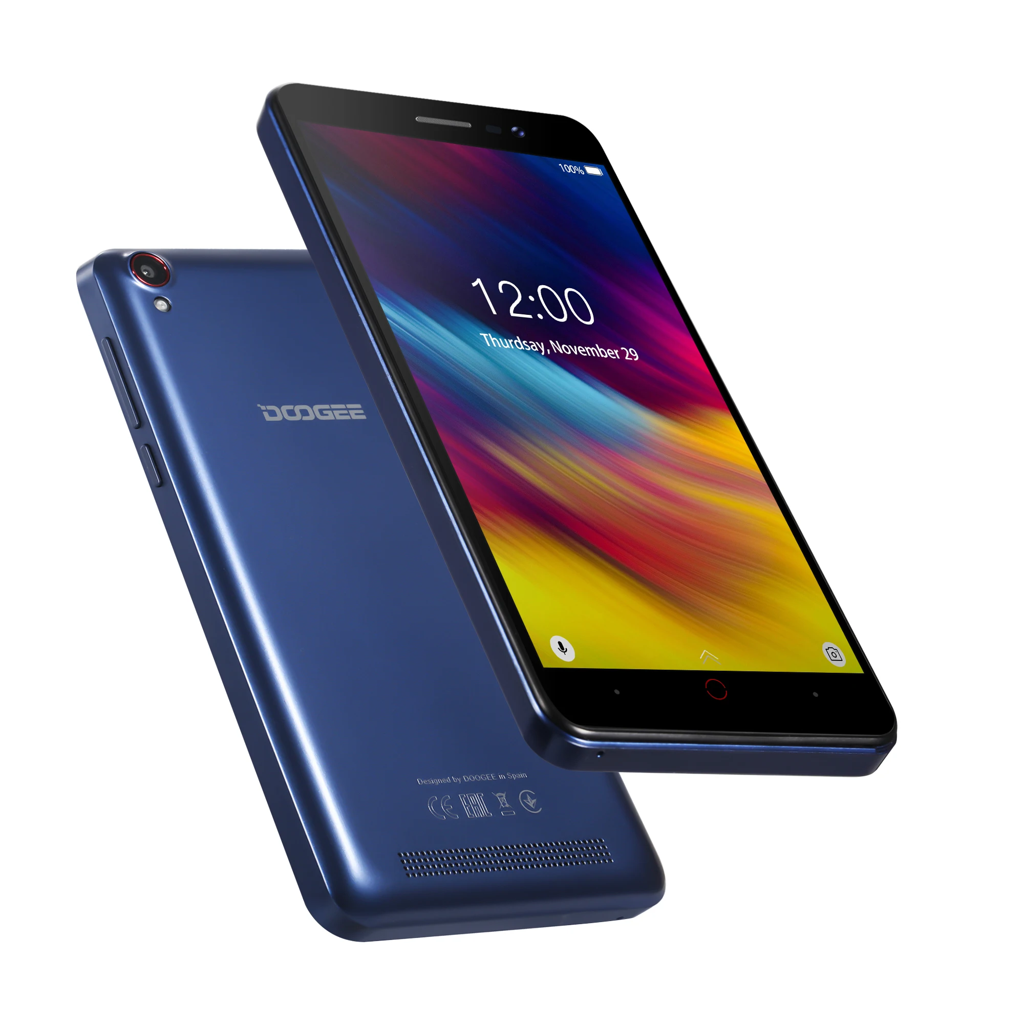 DOOGEE X100 Мобильный телефон 5 0 дюймов ips 1 + 8 Гб Android мобильные телефоны с двумя sim