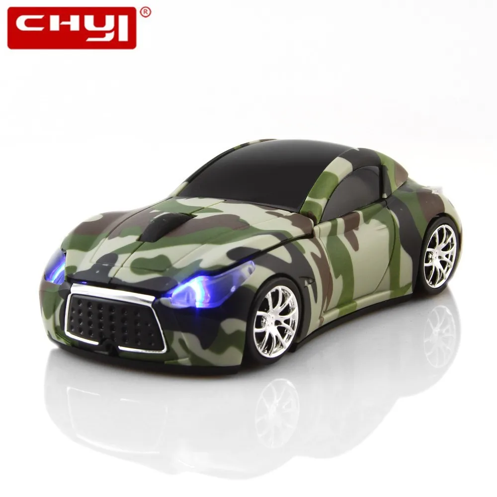 CHYI 2 4G Беспроводной Infiniti форма спортивной машины Мышь компьютерных игр