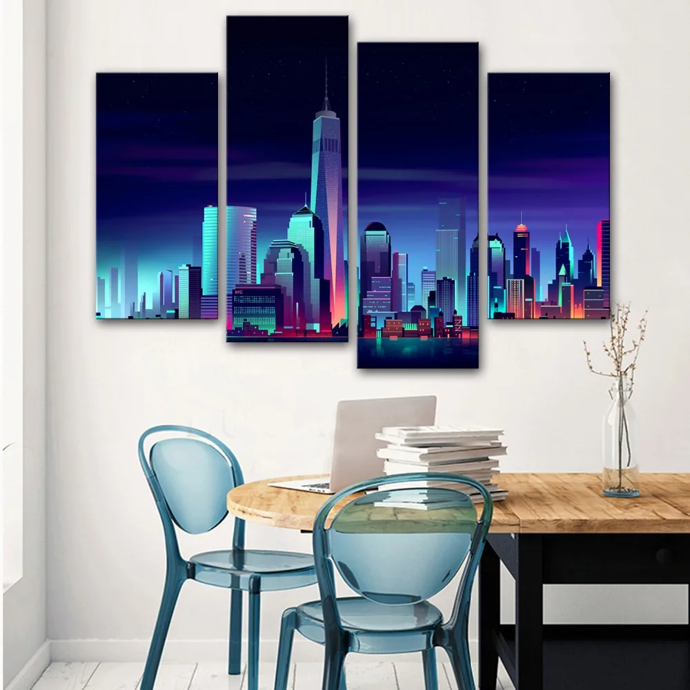 HD Landscape Canvas Art Print Painting Poster Wall Pictures Decor 181119 | Дом и сад