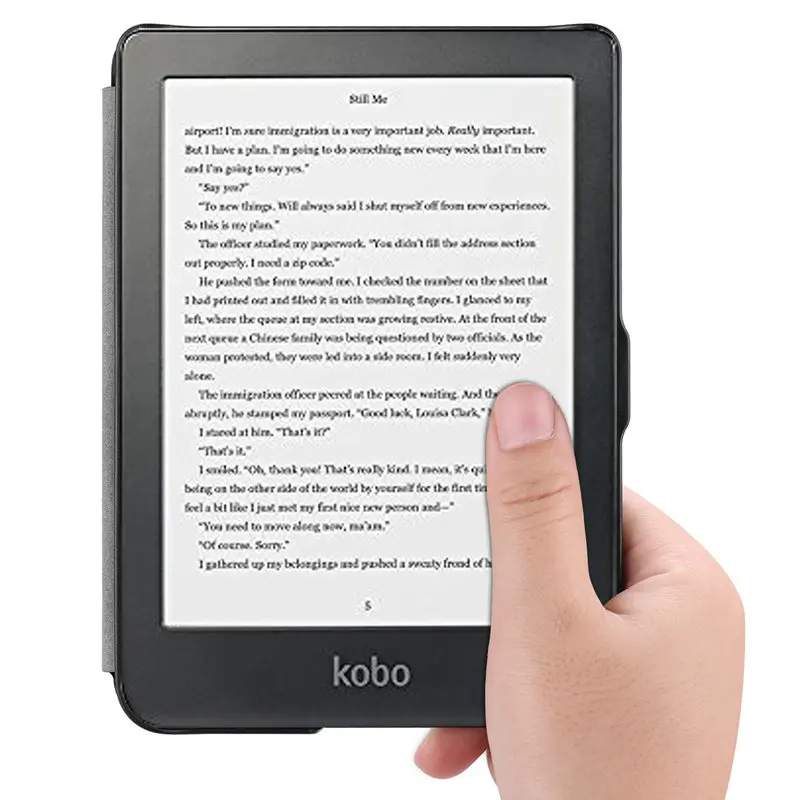 2018 Новый ультра тонкий чехол для смарт телефона Kobo Clara Clear HD 6 дюймов PU кожаный