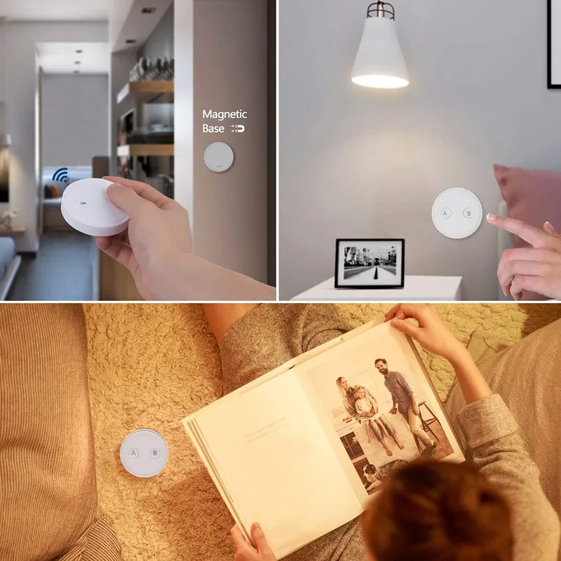 Переключатель Tuya WiFi с пультом ДУ, 15а, приложение Smart Life, Голосовое управление Google Home Amazon Alexa Echo IFTTT