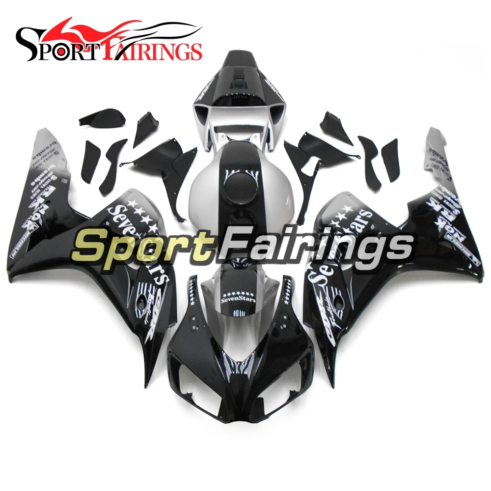 

Обтекатели для Honda CBR1000RR, год 06 07 2006 2007, комплект обтекателей из АБС-пластика для мотоцикла, обтекатель кузова, черный, серебристый, обтекатели, фитинги, Новинка
