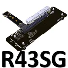 Внешняя подставка для видеокарты M.2 keyM NVMe, кронштейн с переходным кабелем PCIe3.0 x4, 25 см, 50 см, 32Gbs для ITX STX NUC VEGA64 GTX1080ti